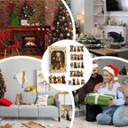 Christmas Dog Advent Calendar | 24 Festive Puppy Ornaments VexonGear