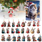Dachshund Advent Calendar | 24-Day Christmas Countdown with Dog Ornaments VexonGear