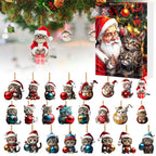 Dachshund Advent Calendar | 24-Day Christmas Countdown with Dog Ornaments VexonGear