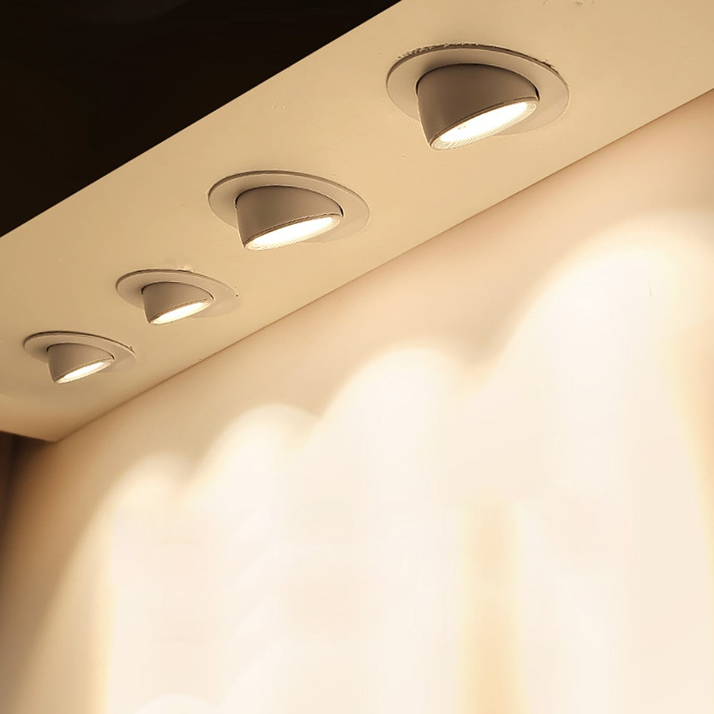 Recessed Downlight LED Dimmable 360 Degree Rotation 7W to 20W 85 to 265V VexonGear