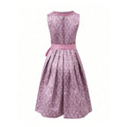 Traditional Dirndl Dress | Lace Trimmed Oktoberfest Costume VexonGear