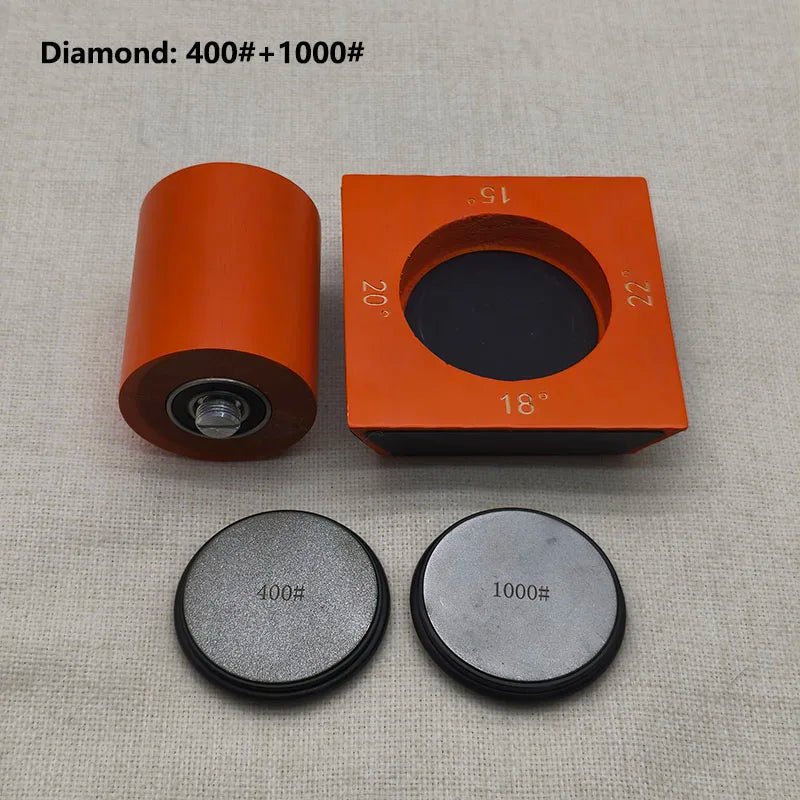 Diamond Knife Sharpener | Adjustable 4-Angle Rolling System VexonGear