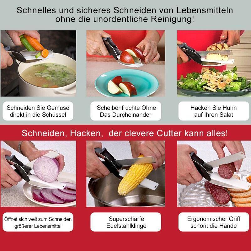 Multi-Function Kitchen Scissors | 3-in-1 Smart Cutting Board Design VexonGear