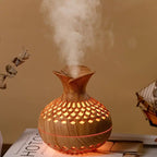 Elegant Ultrasonic Aroma Diffuser with 300ml Reservoir and LED Night Light – Electric Diffuser for Essential Oils and Aromatherapy