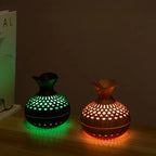 Elegant Ultrasonic Aroma Diffuser with 300ml Reservoir and LED Night Light – Electric Diffuser for Essential Oils and Aromatherapy