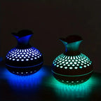 Elegant Ultrasonic Aroma Diffuser with 300ml Reservoir and LED Night Light – Electric Diffuser for Essential Oils and Aromatherapy