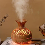 Elegant Ultrasonic Aroma Diffuser with 300ml Reservoir and LED Night Light – Electric Diffuser for Essential Oils and Aromatherapy