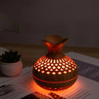 Elegant Ultrasonic Aroma Diffuser with 300ml Reservoir and LED Night Light – Electric Diffuser for Essential Oils and Aromatherapy