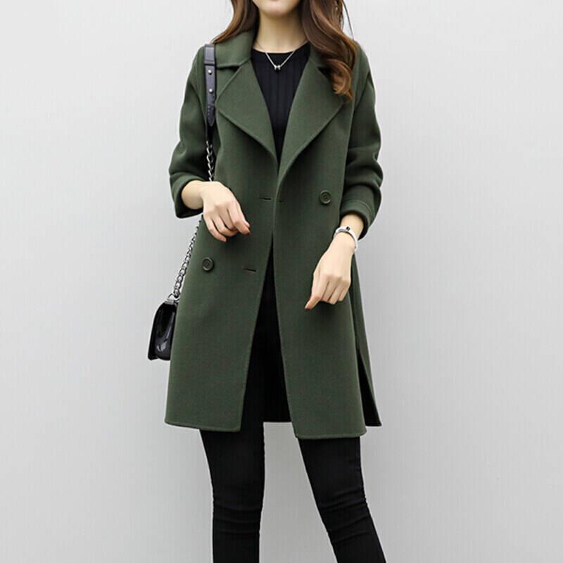 Classic Wool Blend Winter Coat | Tailored Long Design VexonGear