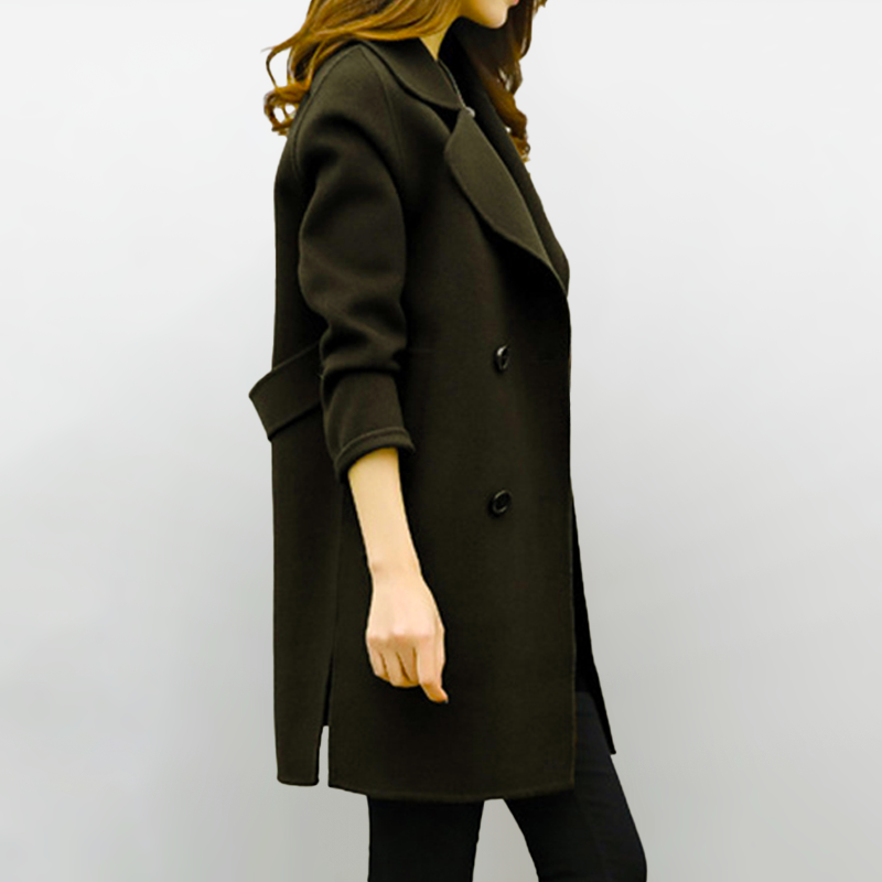 Classic Wool Blend Winter Coat | Tailored Long Design VexonGear