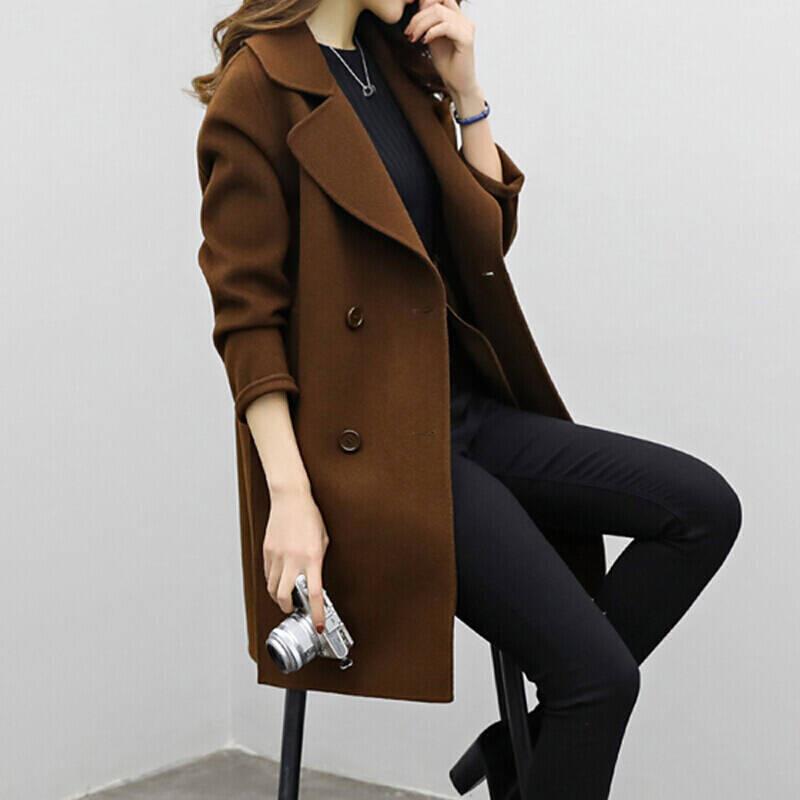 Classic Wool Blend Winter Coat | Tailored Long Design VexonGear