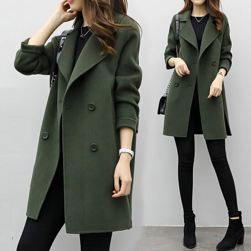 Classic Wool Blend Winter Coat | Tailored Long Design VexonGear