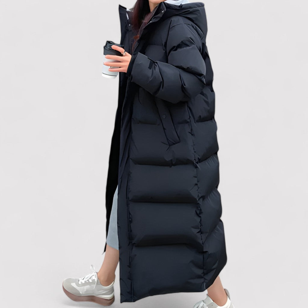 Winter Long Puffer Coat | Full-Length Waterproof Design VexonGear