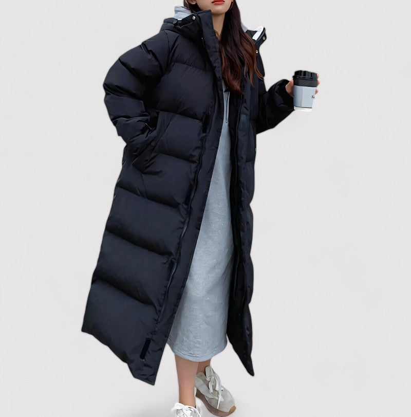 Winter Long Puffer Coat | Full-Length Waterproof Design VexonGear