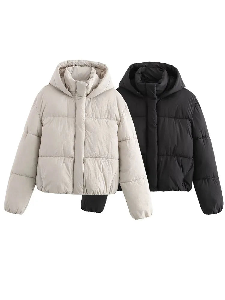 Winter Puffer Jacket | Quilted Hooded Design VexonGear