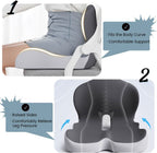 Vexon Premium Memory Foam Seat Cushion for Posture & Comfort