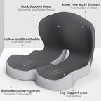 Vexon Premium Memory Foam Seat Cushion for Posture & Comfort