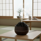 Essential Oil Diffuser Ultrasonic Charcoal Night Light