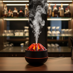 Essential Oil Diffuser Ultrasonic Charcoal Night Light