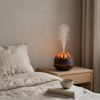Essential Oil Diffuser Ultrasonic Charcoal Night Light