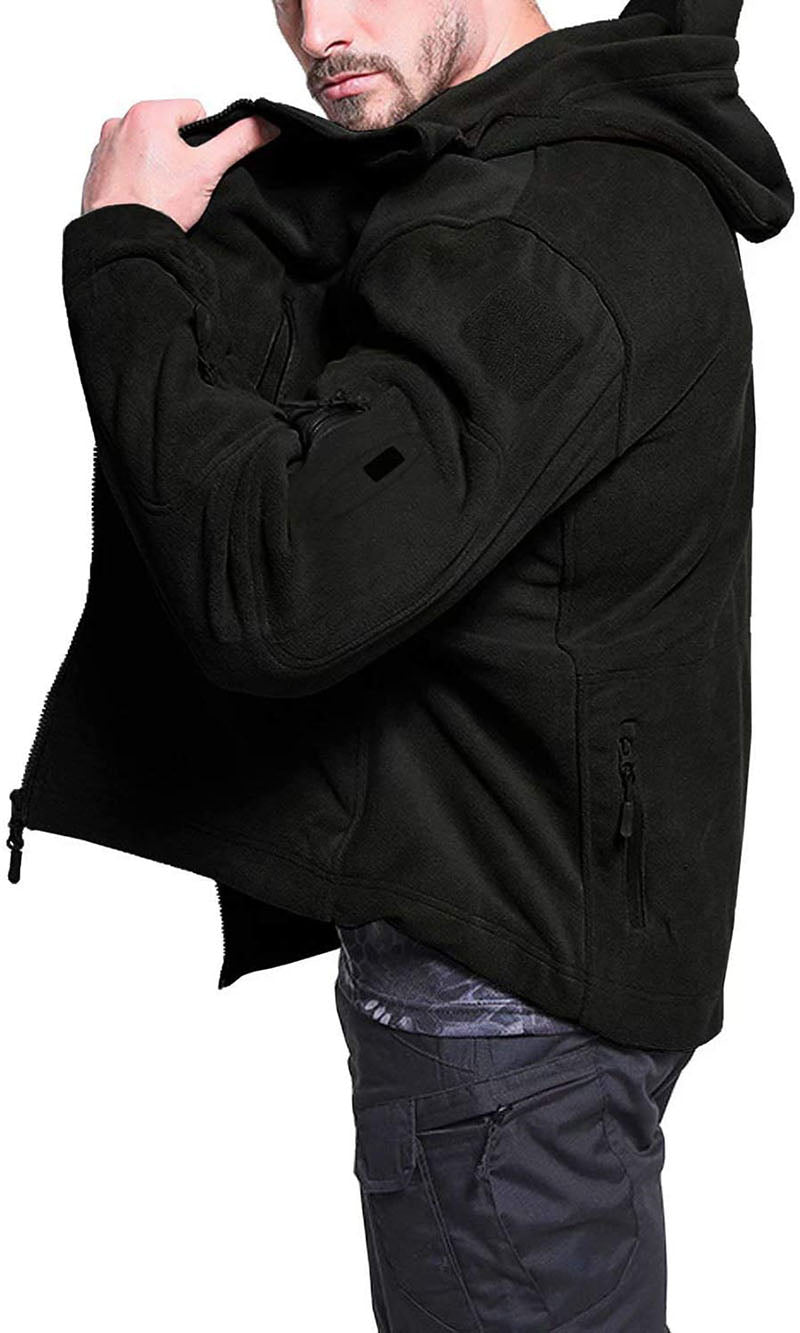 Mens Windproof Fleece Jacket | Tactical Winter Outerwear VexonGear