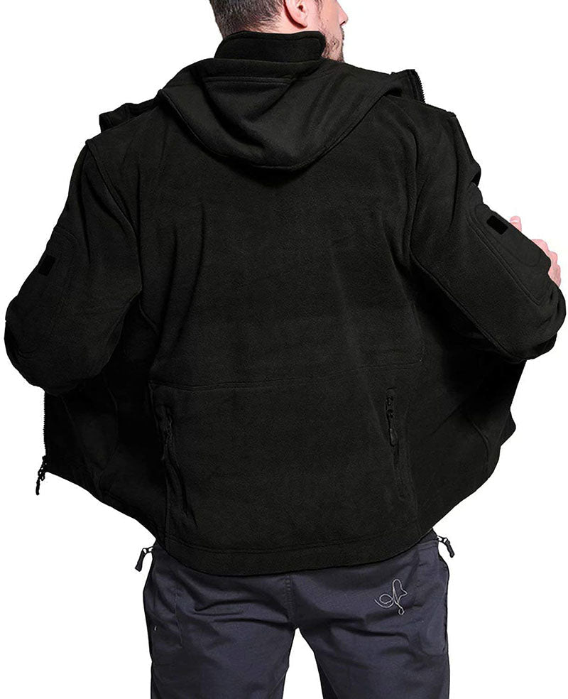 Mens Windproof Fleece Jacket | Tactical Winter Outerwear VexonGear