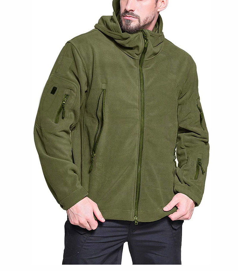 Mens Windproof Fleece Jacket | Tactical Winter Outerwear VexonGear