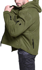 Mens Windproof Fleece Jacket | Tactical Winter Outerwear VexonGear