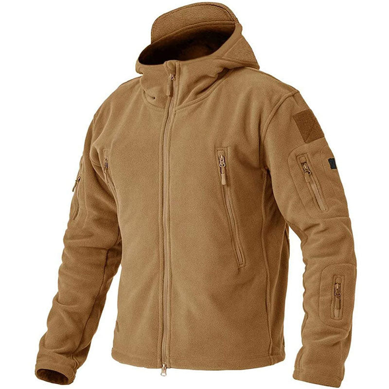 Mens Windproof Fleece Jacket | Tactical Winter Outerwear VexonGear