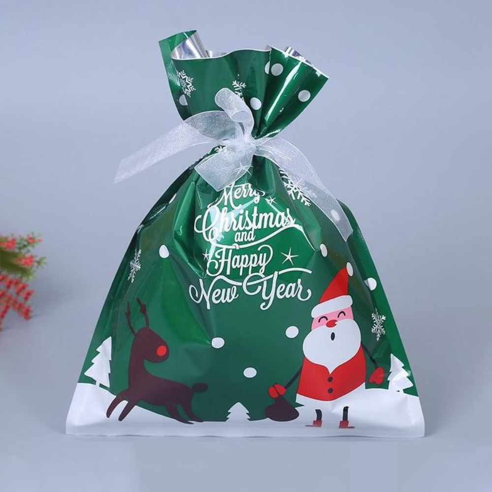 Christmas Gift Bags | Reusable Foil Holiday Wrapping Set VexonGear
