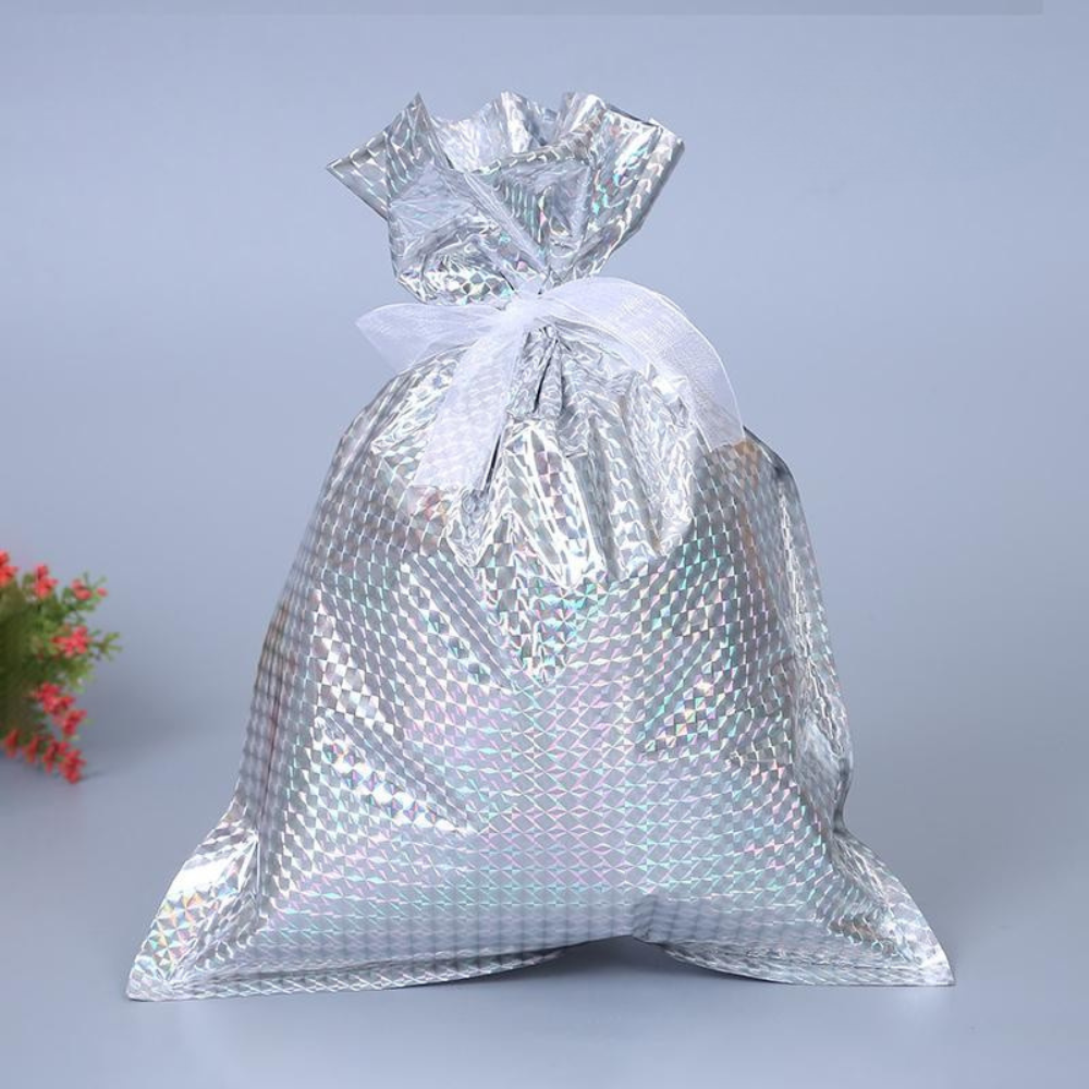 Christmas Gift Bags | Reusable Foil Holiday Wrapping Set VexonGear