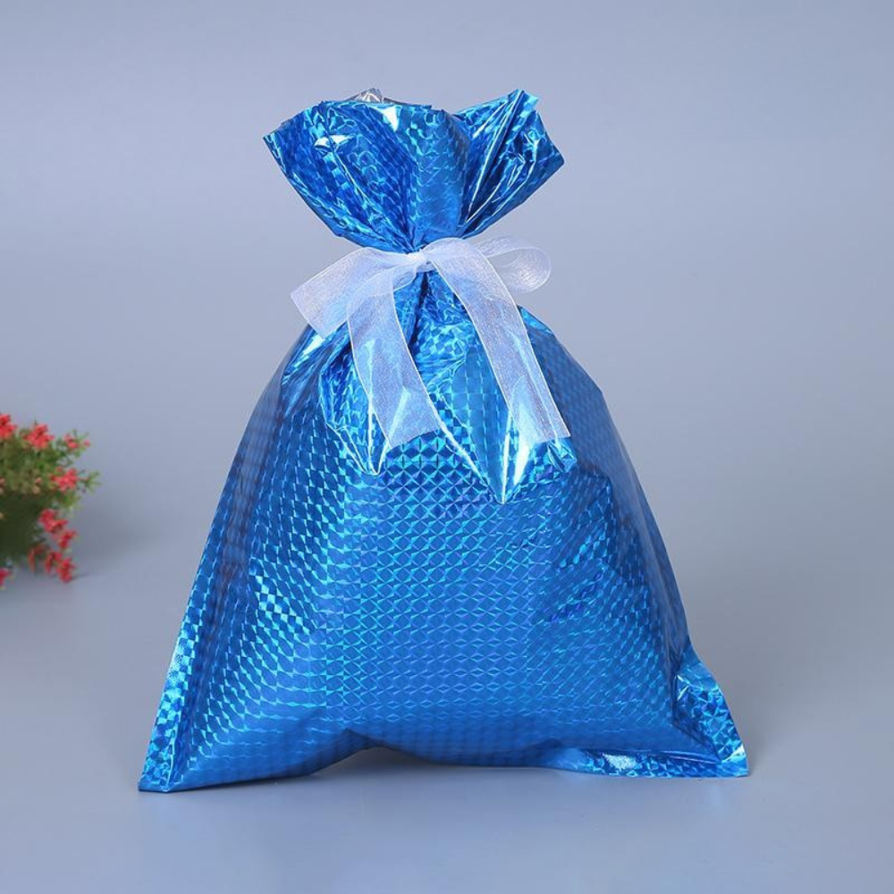 Christmas Gift Bags | Reusable Foil Holiday Wrapping Set VexonGear