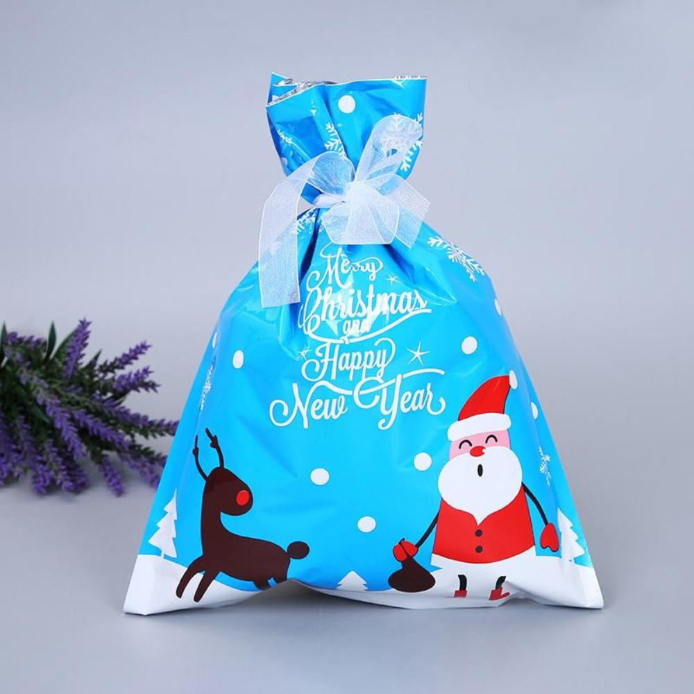 Christmas Gift Bags | Reusable Foil Holiday Wrapping Set VexonGear