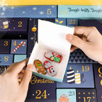 Christmas Advent Calendar | 24 Fillable Boxes with Festive Design VexonGear