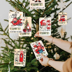 Christmas Money Holder Cards | Wooden Holiday Gift Tags VexonGear