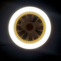 Ceiling Fan Light Flush Mount LED Dimmable Remote Control E27 VexonGear
