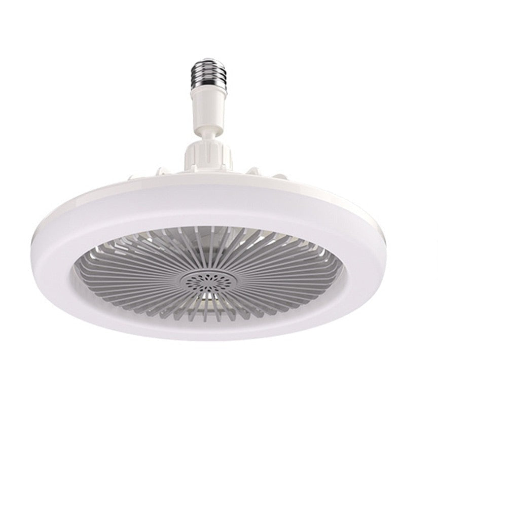 Ceiling Fan Light Flush Mount LED Dimmable Remote Control E27 VexonGear