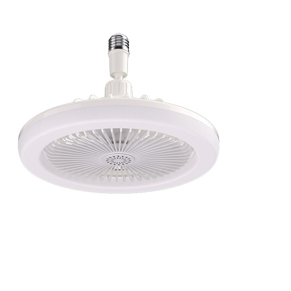 Ceiling Fan Light Flush Mount LED Dimmable Remote Control E27 VexonGear