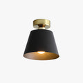 Flush Mount Ceiling Light, Wrought Iron, Hardwired, E27 Bulb Base VexonGear