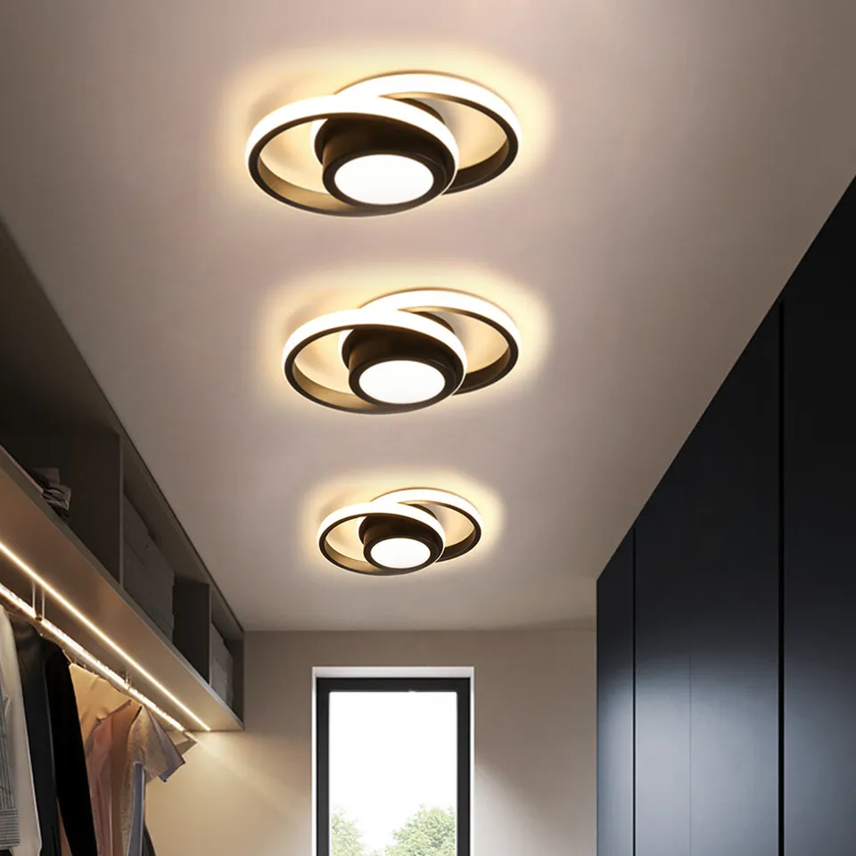 Flush Mount Ceiling Light, Ring Design, Integrated LED VexonGear