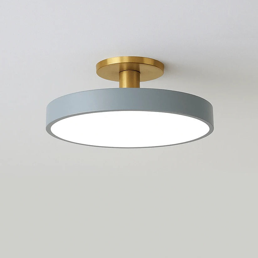 Flush Mount LED Ceiling Light Fixture – Warm White Circular Design for Elegant Illumination in Any Room VexonGear