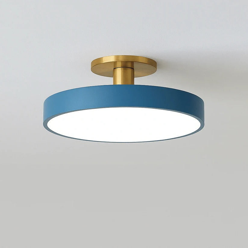 Flush Mount LED Ceiling Light Fixture – Warm White Circular Design for Elegant Illumination in Any Room VexonGear