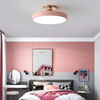 Flush Mount LED Ceiling Light Fixture – Warm White Circular Design for Elegant Illumination in Any Room VexonGear