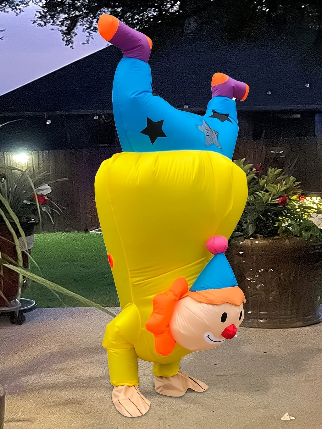 Inflatable Clown Costume | Upside Down Party Suit VexonGear
