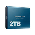 Wydajny 2TB zewnętrzny dysk SSD – Przenośna pamięć dla laptopów i komputerów stacjonarnych VexonGear