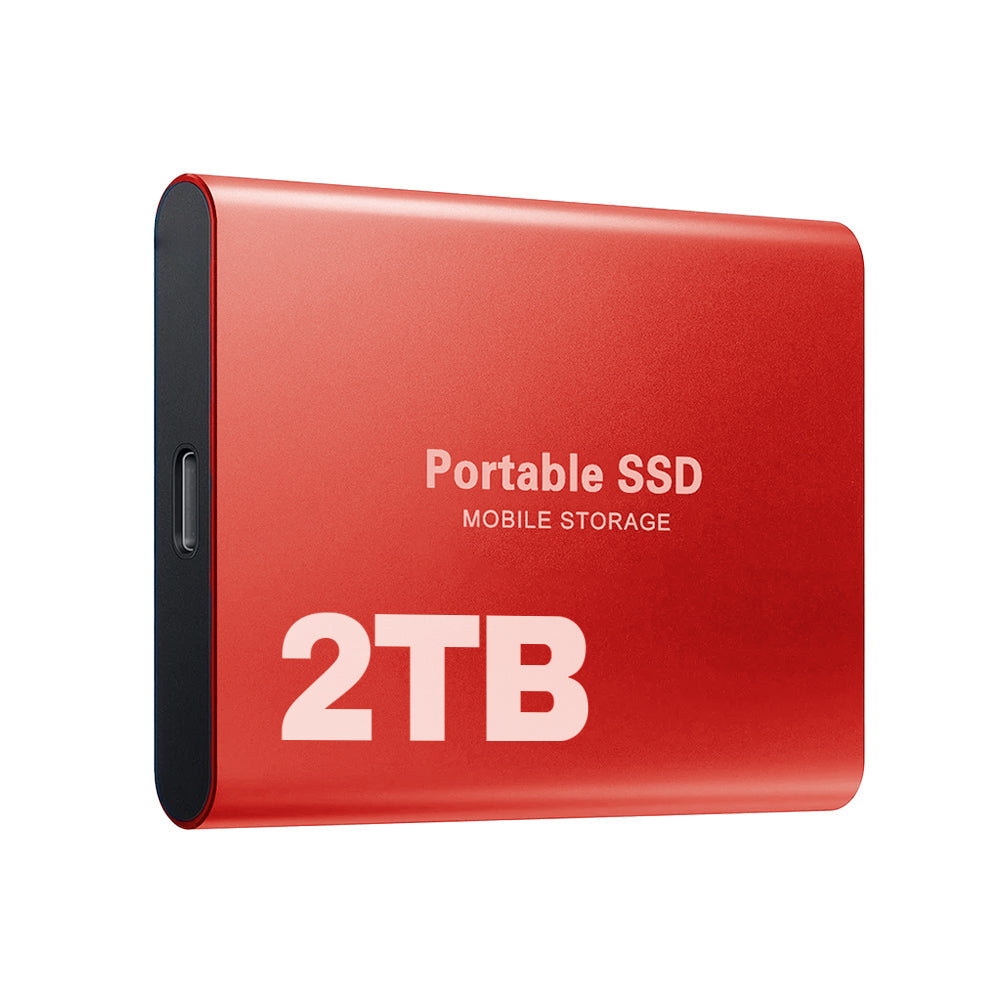 Wydajny 2TB zewnętrzny dysk SSD – Przenośna pamięć dla laptopów i komputerów stacjonarnych VexonGear