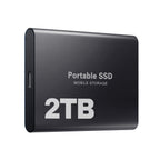 Wydajny 2TB zewnętrzny dysk SSD – Przenośna pamięć dla laptopów i komputerów stacjonarnych VexonGear