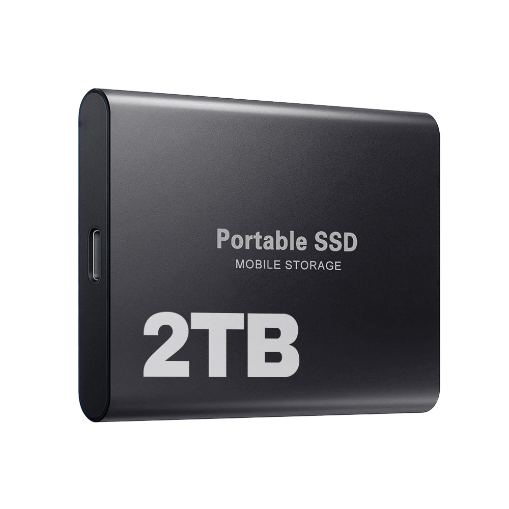 Wydajny 2TB zewnętrzny dysk SSD – Przenośna pamięć dla laptopów i komputerów stacjonarnych VexonGear