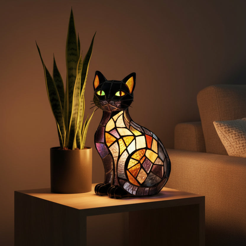 Vexon Playful LED Cat Night Lamp with Soft Ambient Light VexonGear