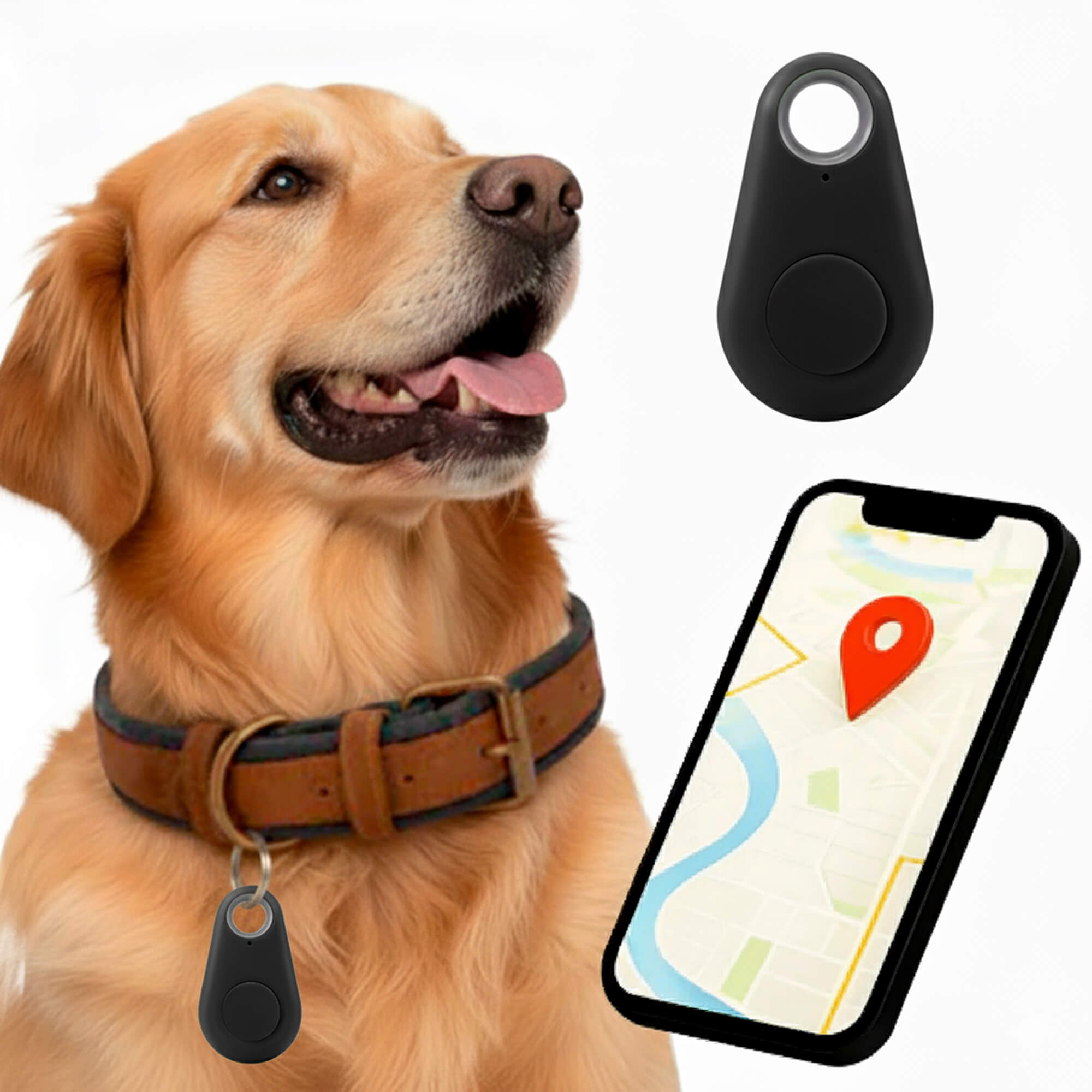 Wodoodporny lokalizator GPS dla zwierząt domowych działający w czasie rzeczywistym VexonGear